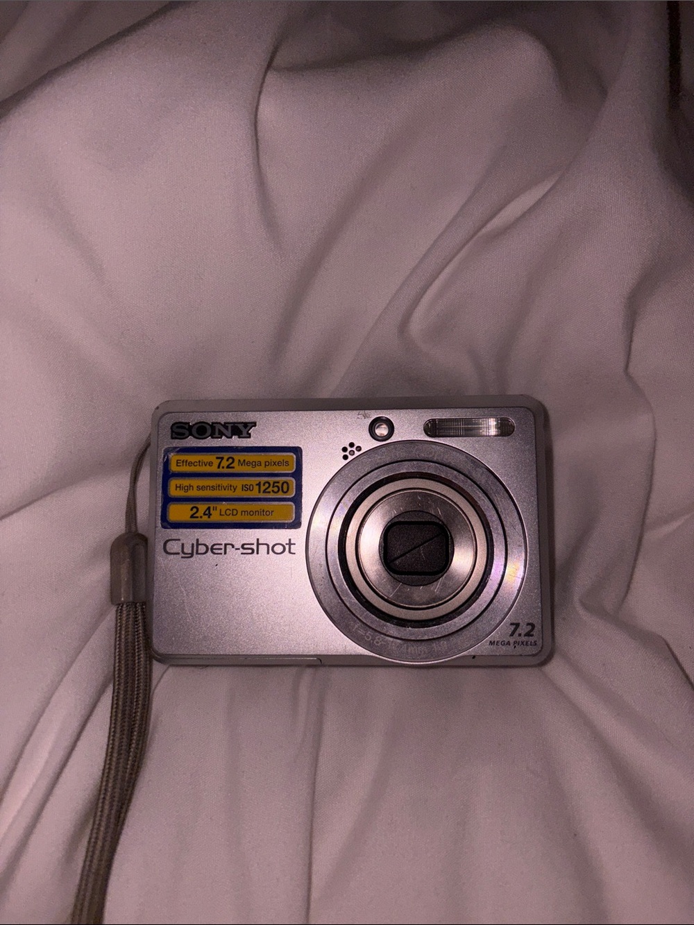 Sony Cyber-shot Compact Digital Camera - Silver dsc-s730